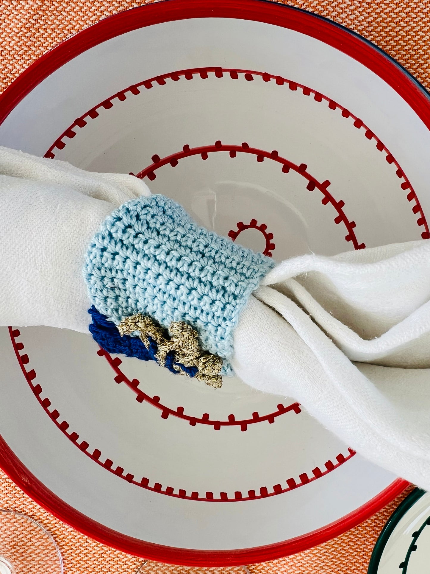Portatovagliolo Napkin Giallo Cielo