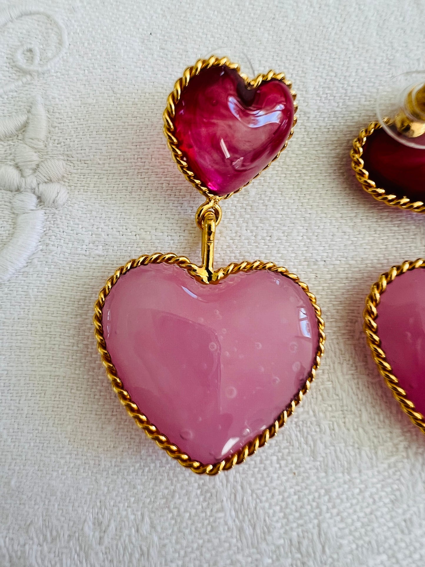 Earrings - 2 Harts