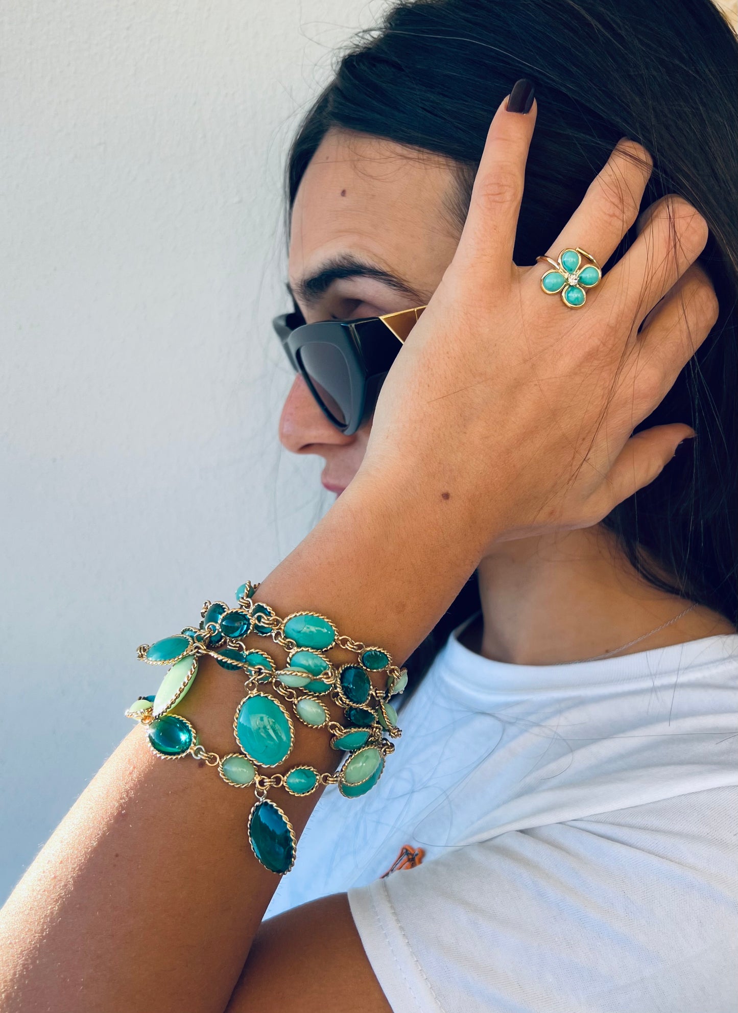 Collier - Collier pendentif disque