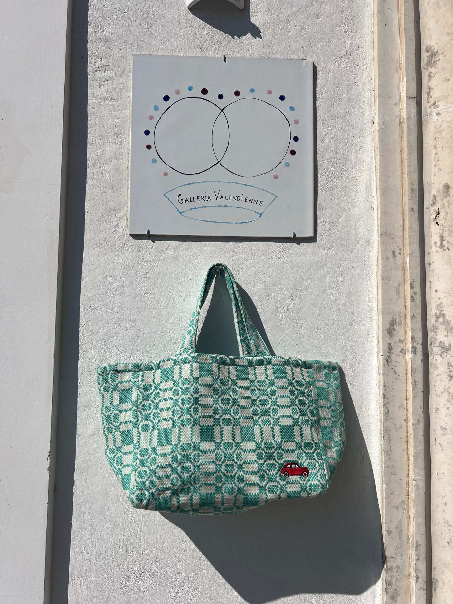 Sac - Grand sac fourre-tout bleu lagon