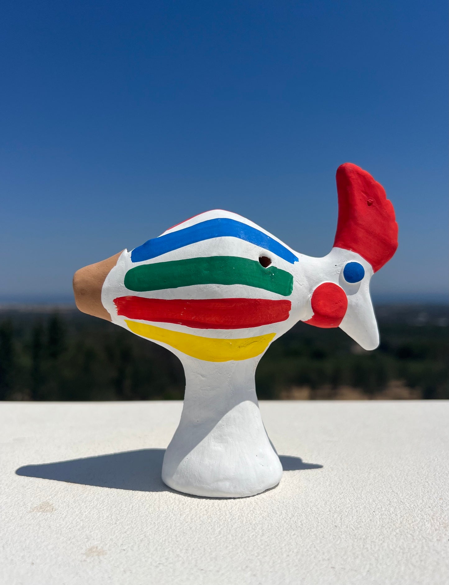 Arte - Fischietto Gazza Cola Cola dalla Puglia