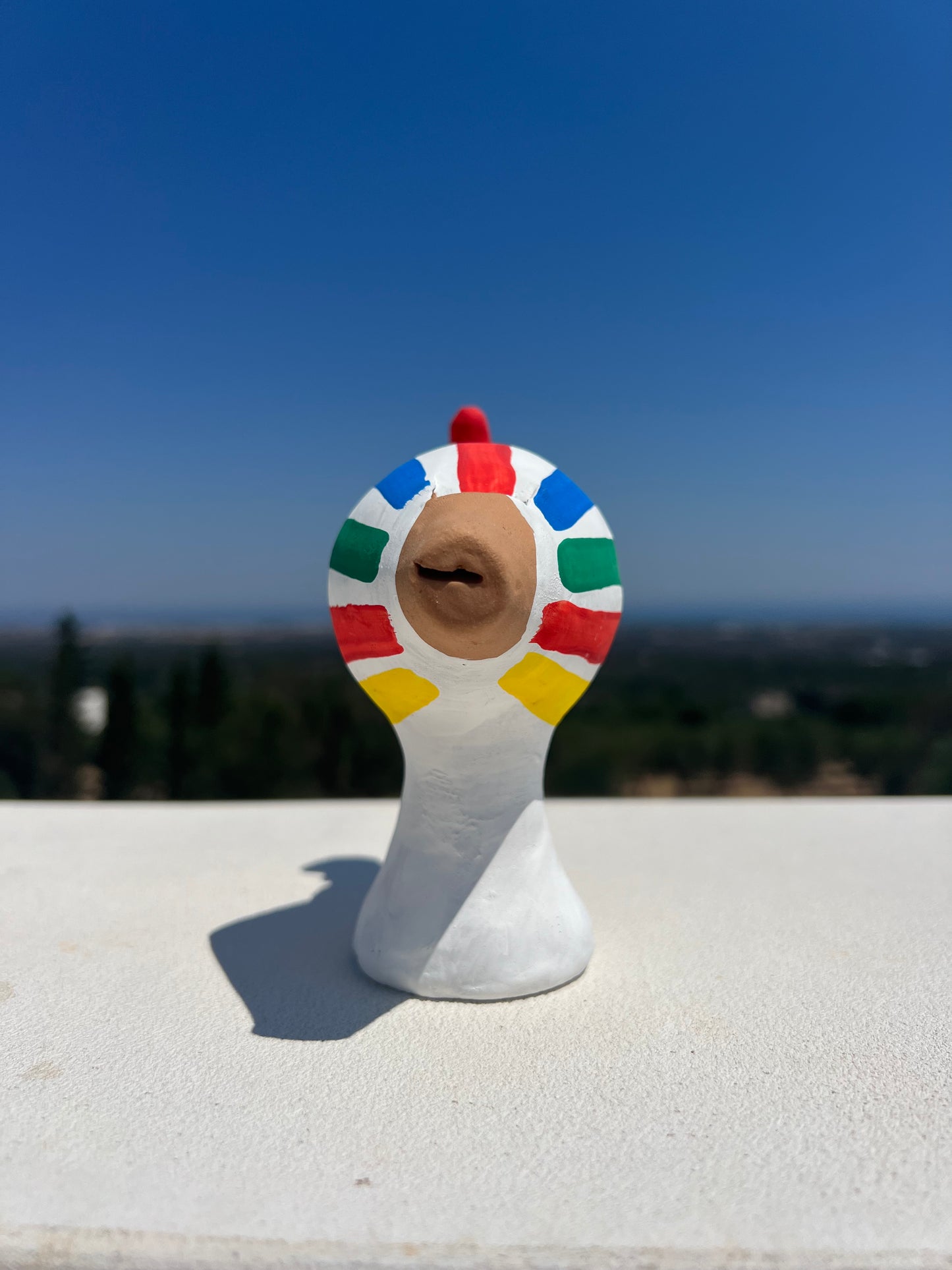 Arte - Fischietto Gazza Cola Cola dalla Puglia