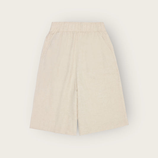 Pants Women -  EVE Culotte High Rise Wide Linen