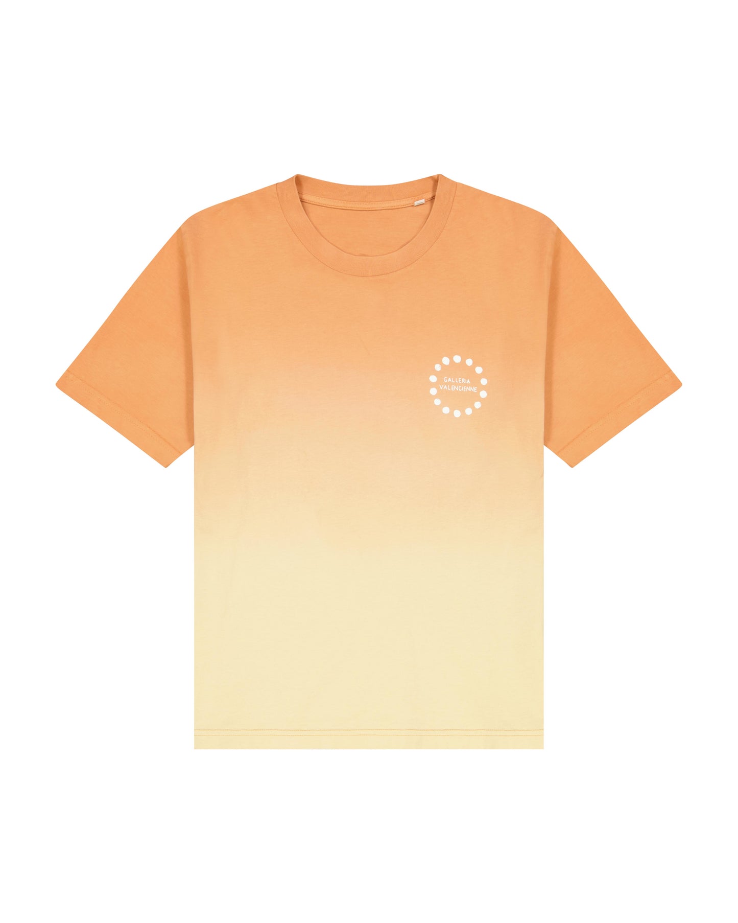 T-shirt - Orange Tie & Dye ‘’ Puglia is the new California ‘’ Unisex