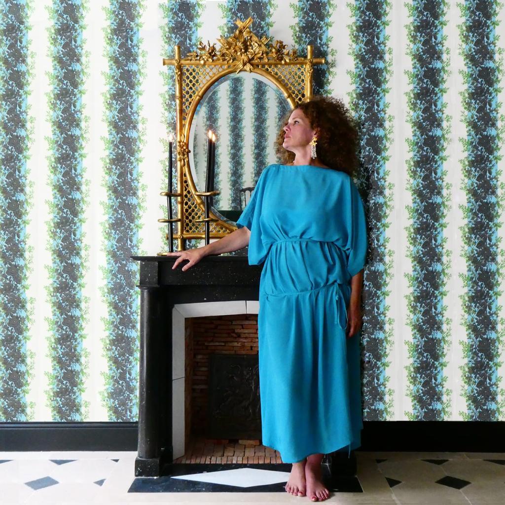 Dress - TANAGRA - Long / Ducky Blue