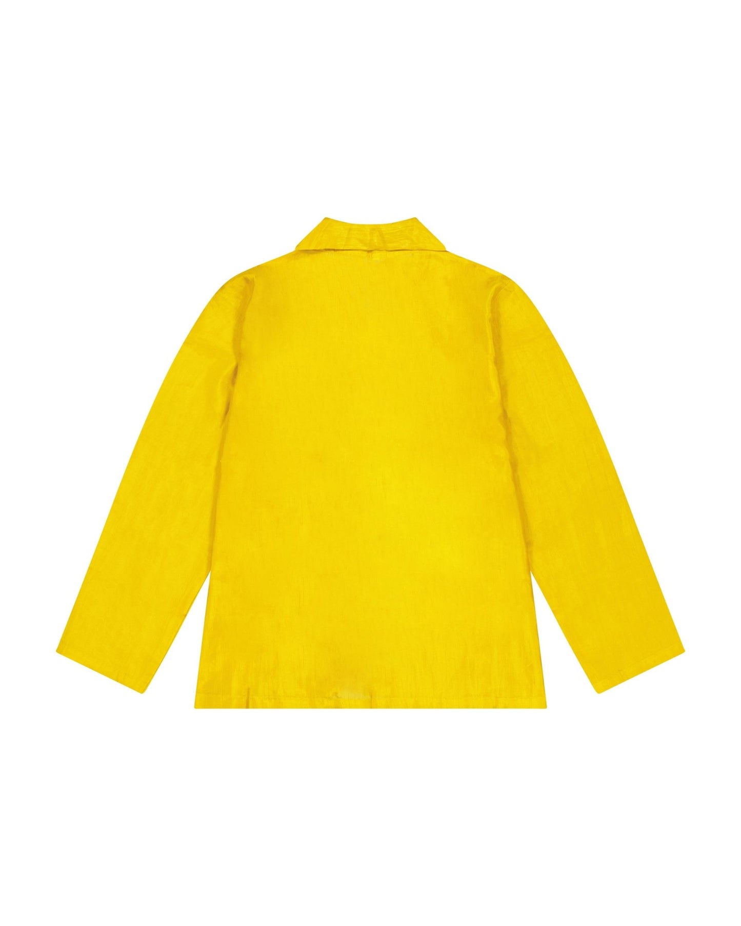 Pajamas Women - Silk pajama Mustard Hand embroidered