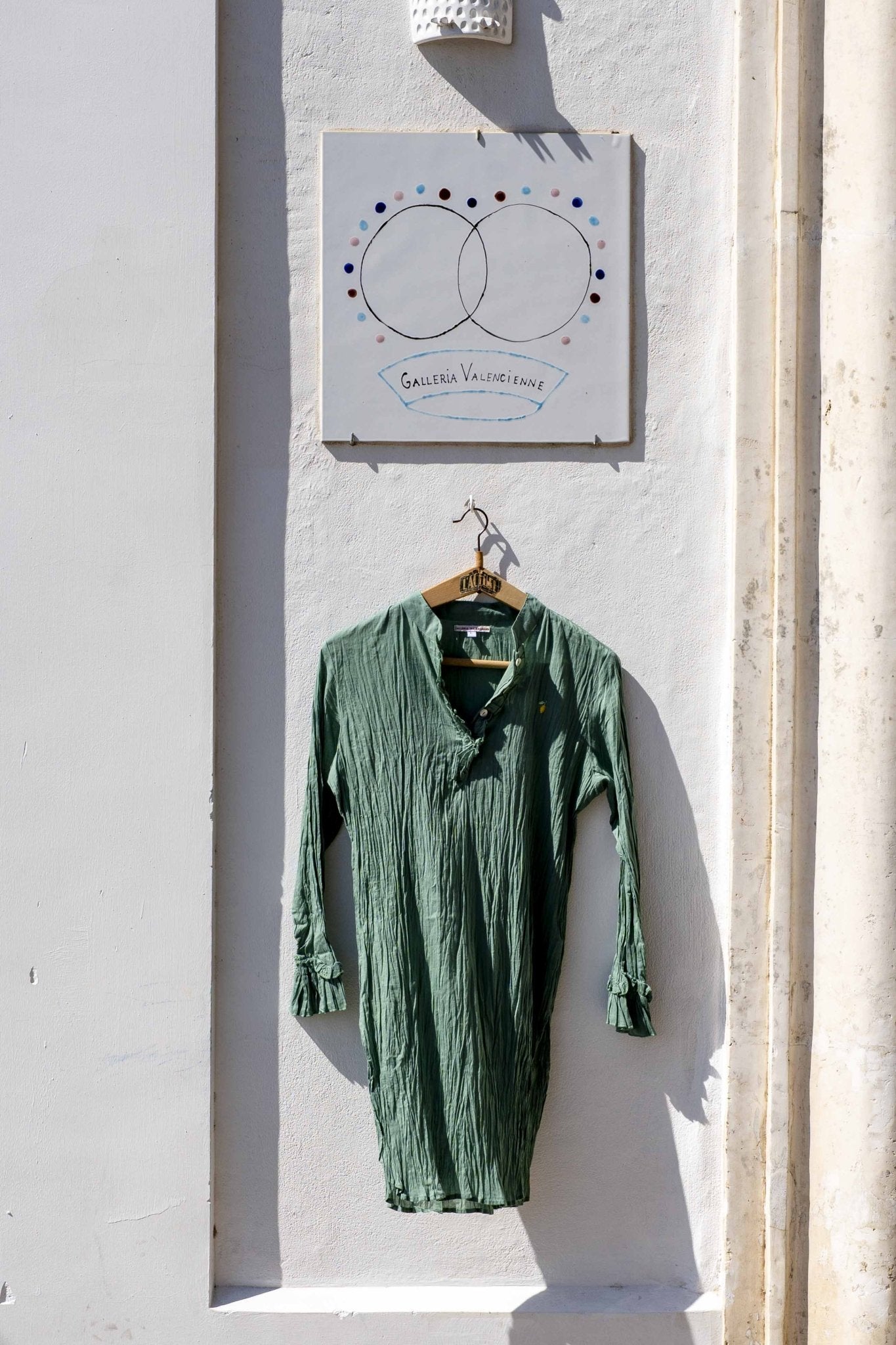 Shirts Women - Cotton Voile Tunic Green