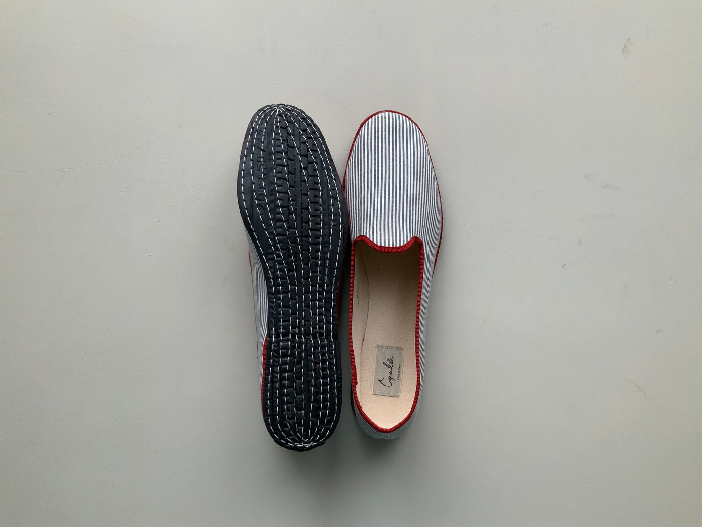 Friulane Men - Striped Grey