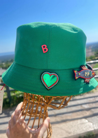 Chapeau - BOB coton Vert