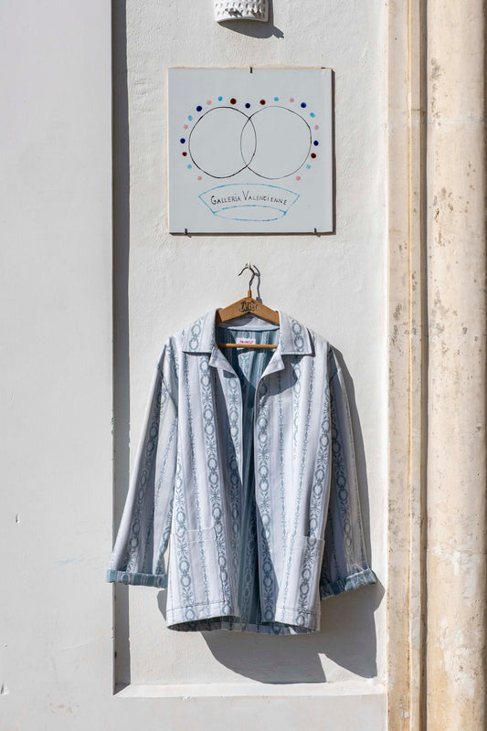 Veste Homme - BLANC & BLEU