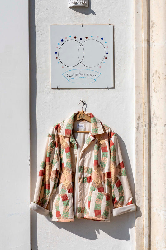 Veste Femme - Matelassée Beige, Verte et Brique