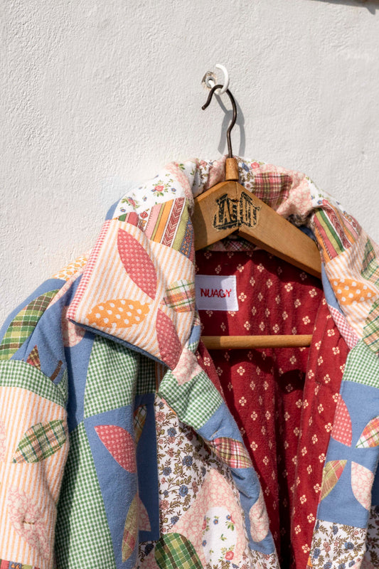 Veste Homme - Courte matelassée verte - Nuagy