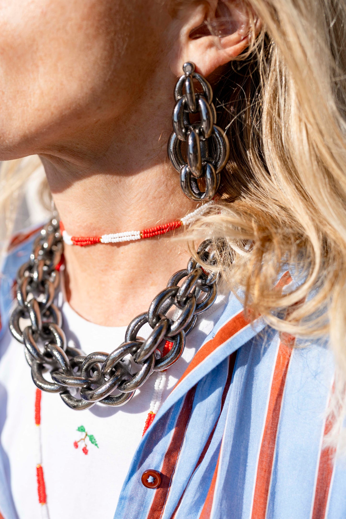 Necklace - Magna Gunmetal