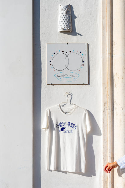 T-shirt Ostuni Sirena off-white