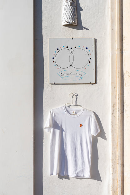 T-shirt - Cafetière blanche unisexe