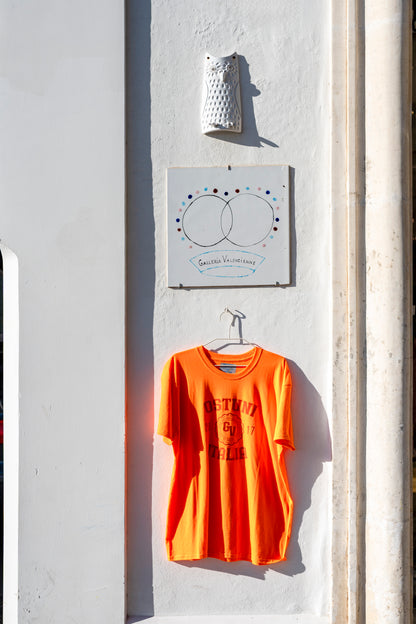 T-shirt - Orange Fluo Team Ostuni Unisex