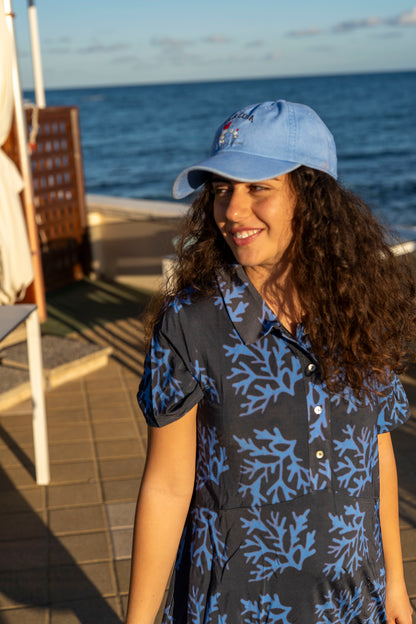 Dress - FLAO Coral Blue