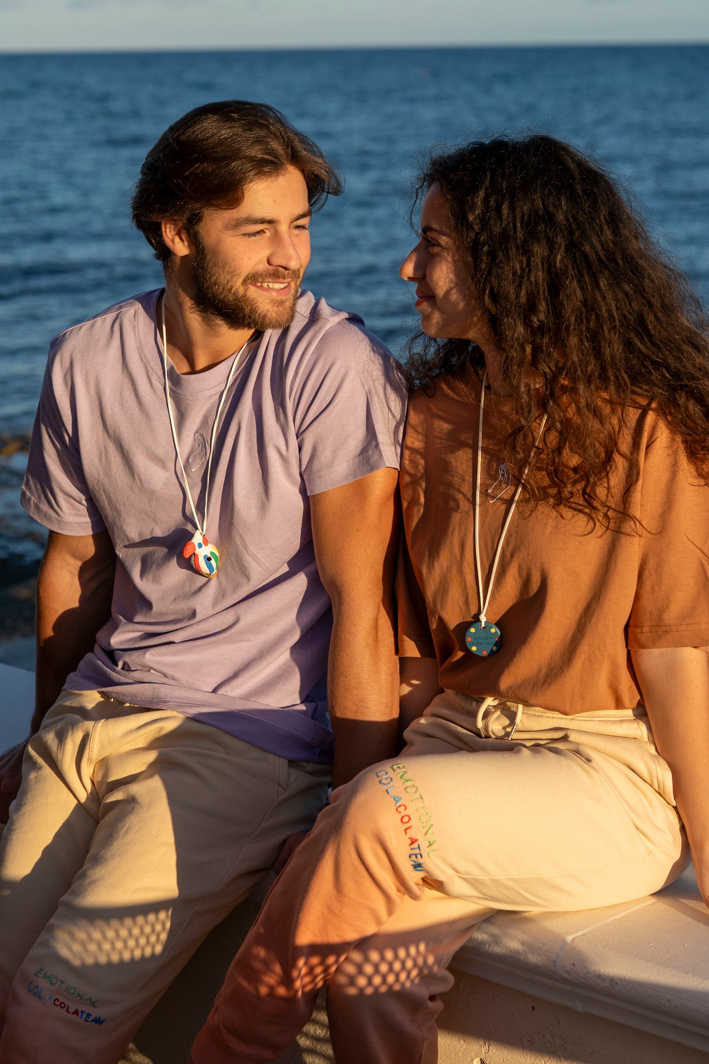 Pants Unisex - Jogging Sunset Tie & Dye Emotional Cola Cola