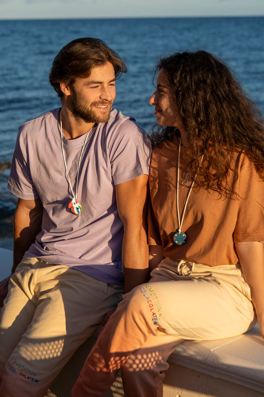 Pants Unisex - Jogging Sunset Tie & Dye Emotional Cola Cola