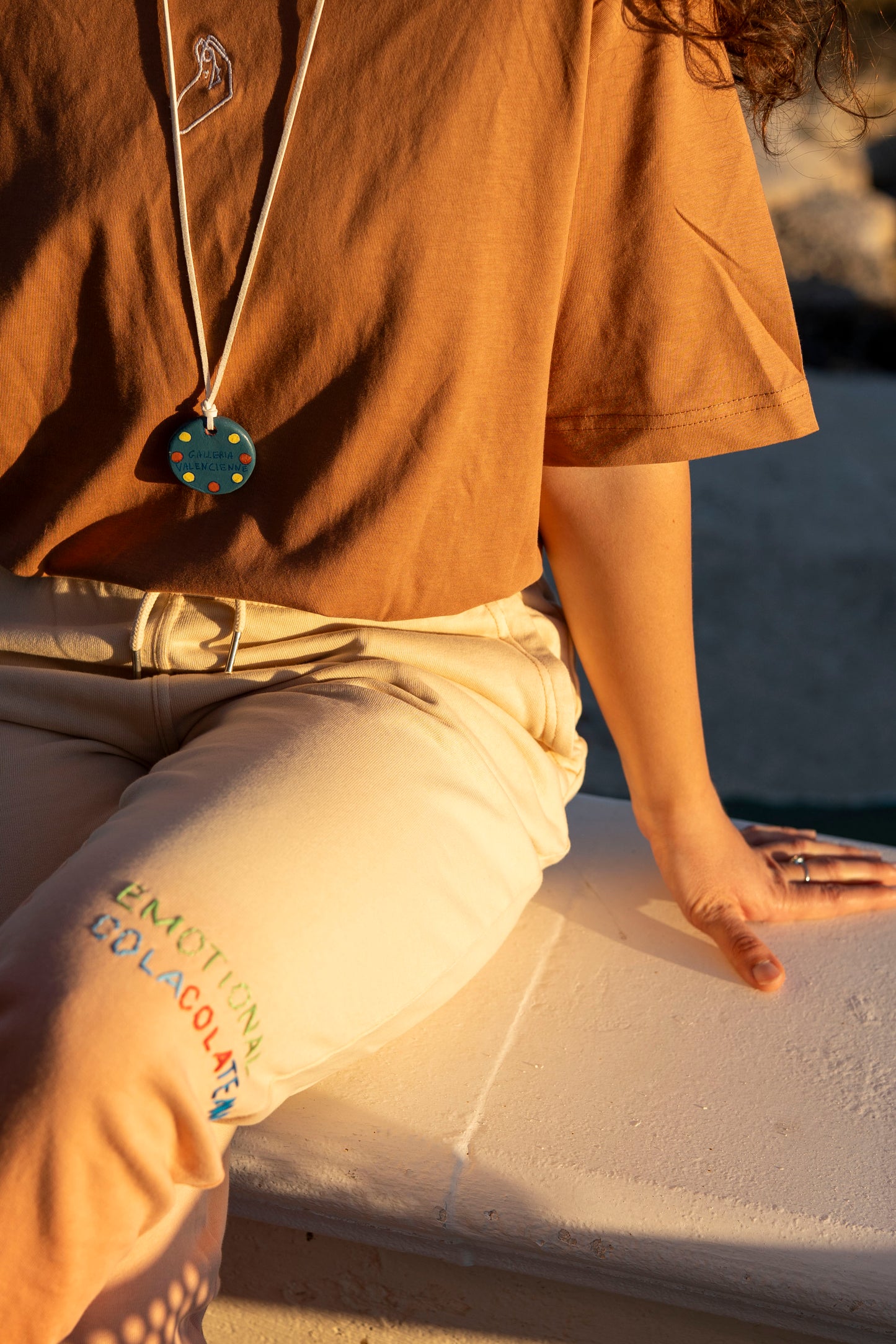 Pants Unisex - Jogging Sunset Tie & Dye Emotional Cola Cola