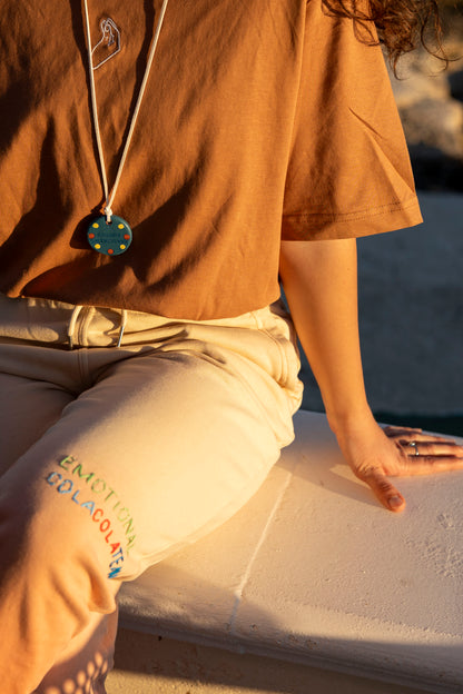 Pants Unisex - Jogging Sunset Tie & Dye Emotional Cola Cola