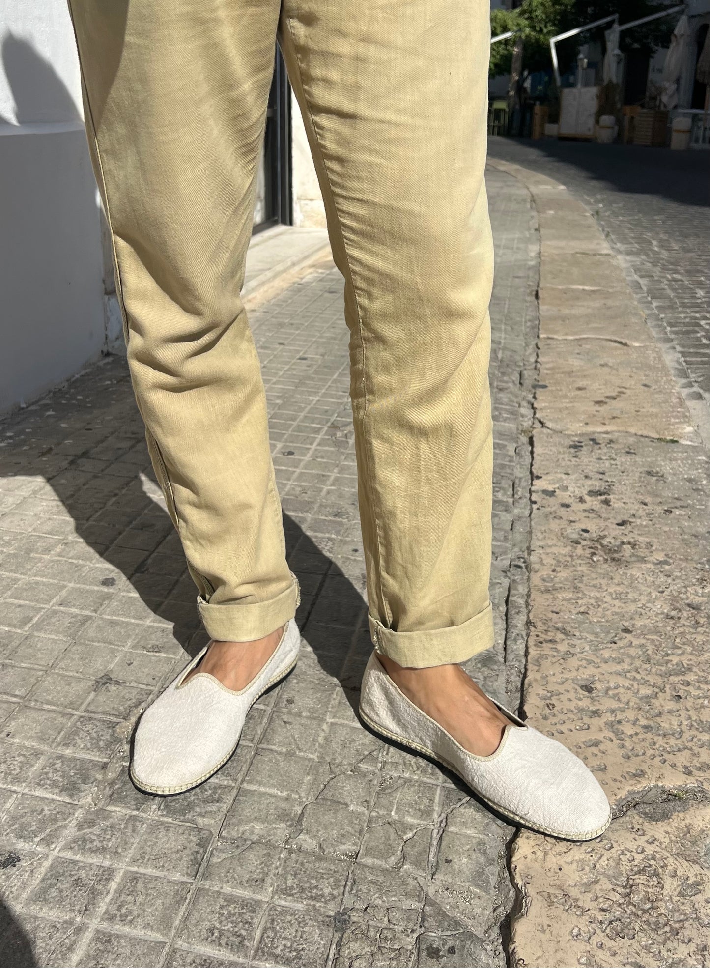 Chaussures Homme - Friulane Sand La Broderie Rouge x GV