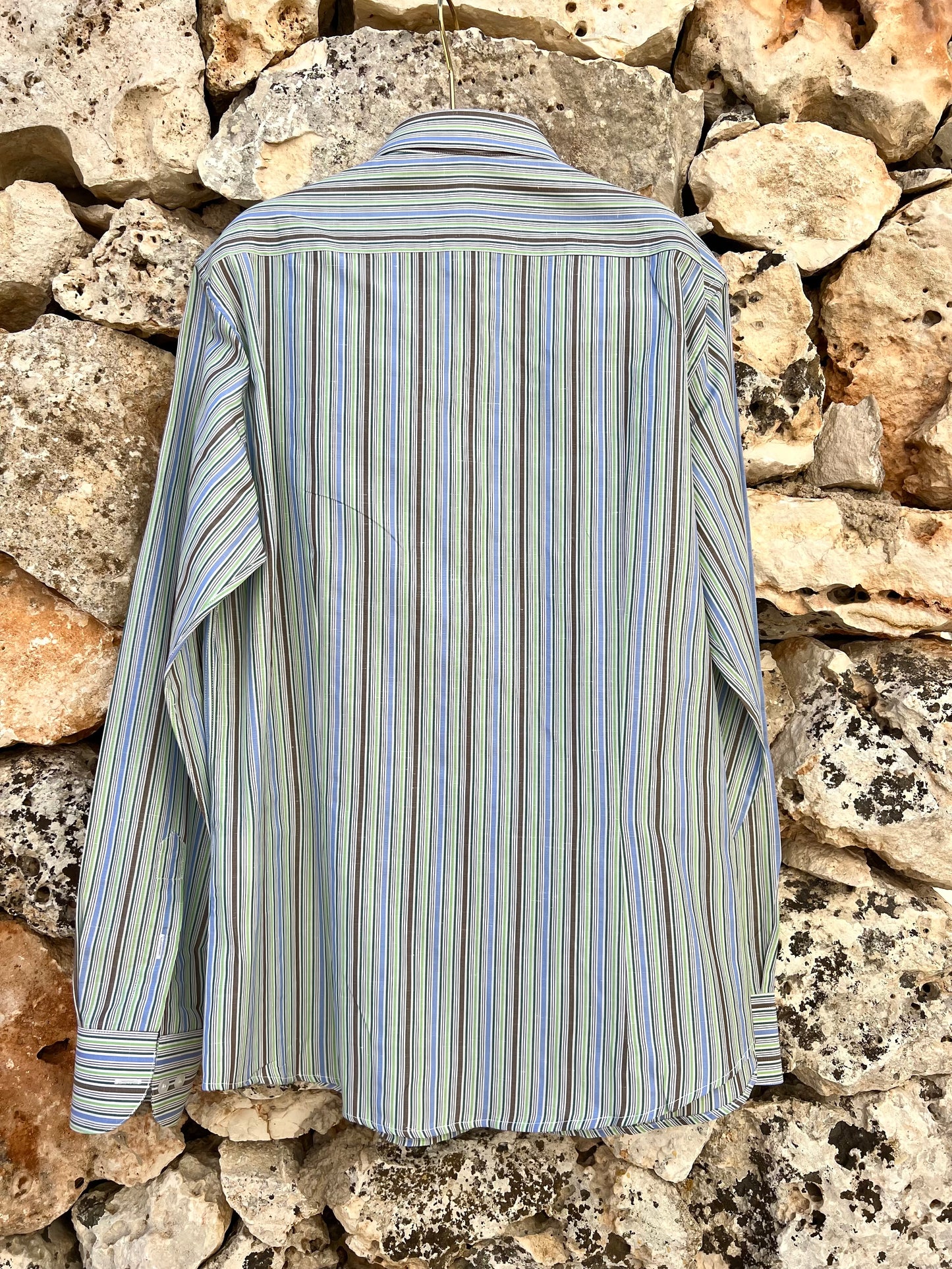 Shirt Men - Classic Multicolor Stripe
