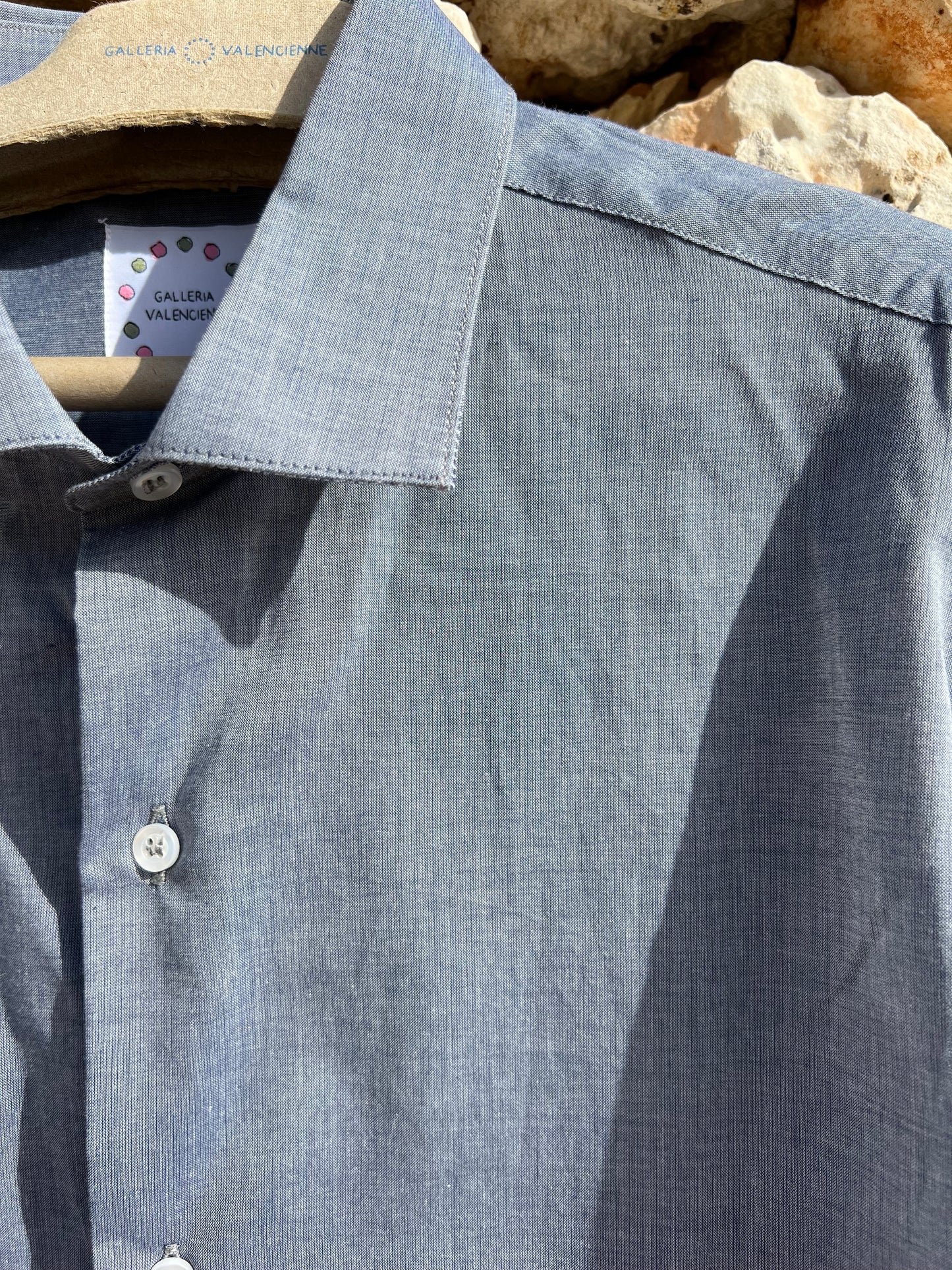 Shirt Men - Classic Grey/Blue