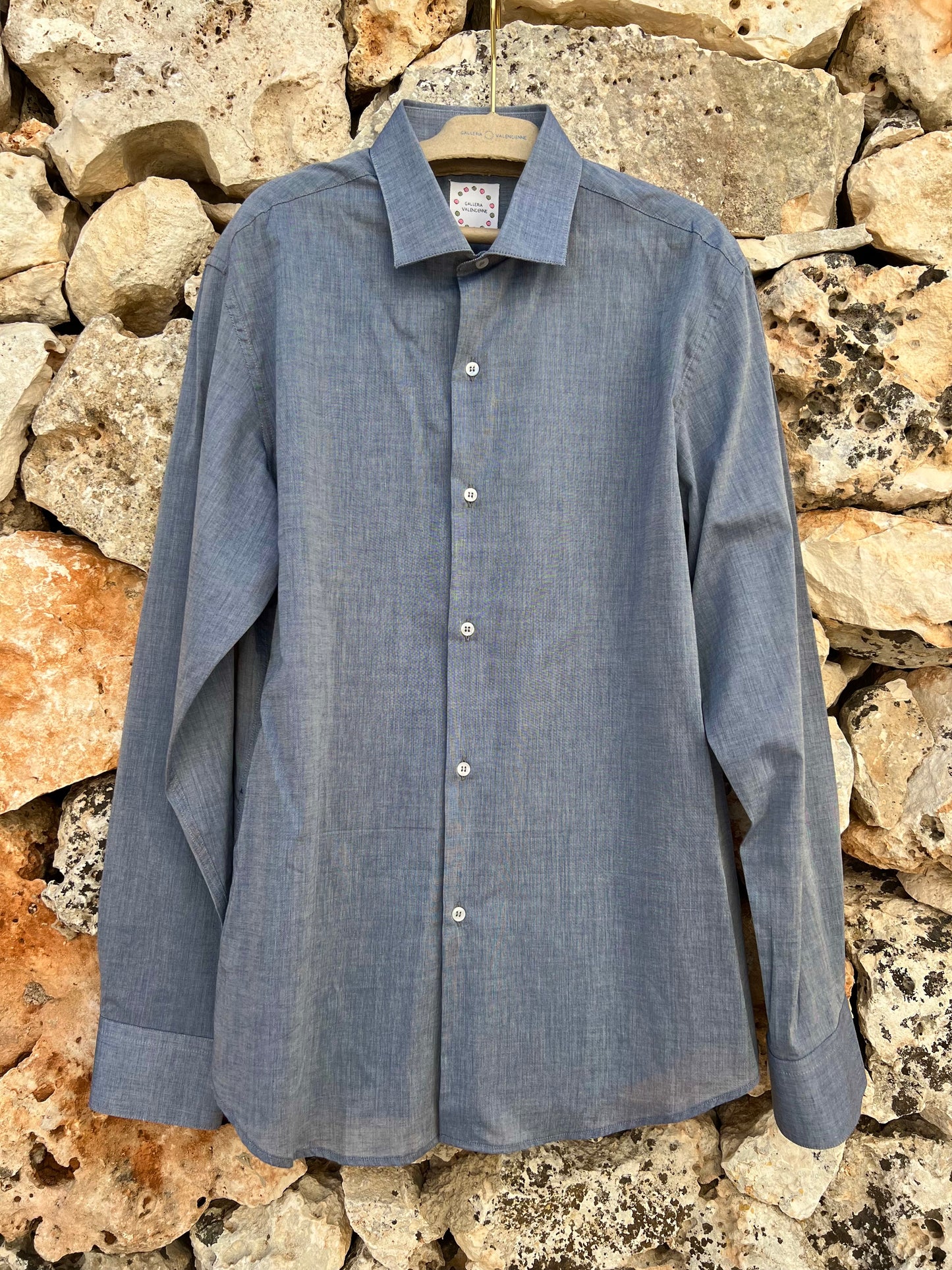 Shirt Men - Classic Grey/Blue