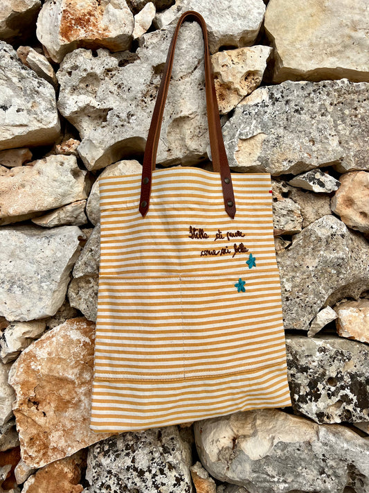 Bag -  La ‘Pratica’ Bag With Leather Strap
