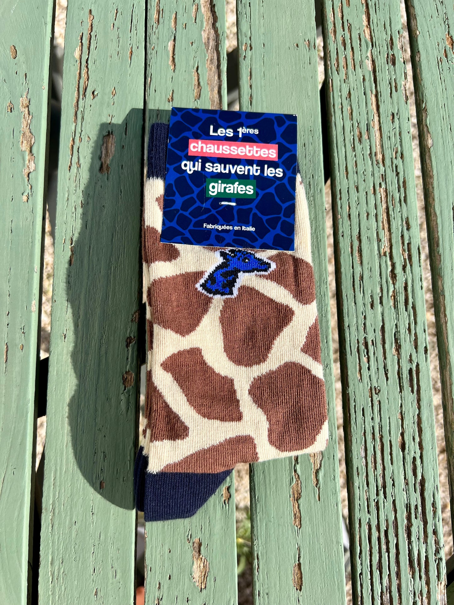 Socks - Giraffe Sand