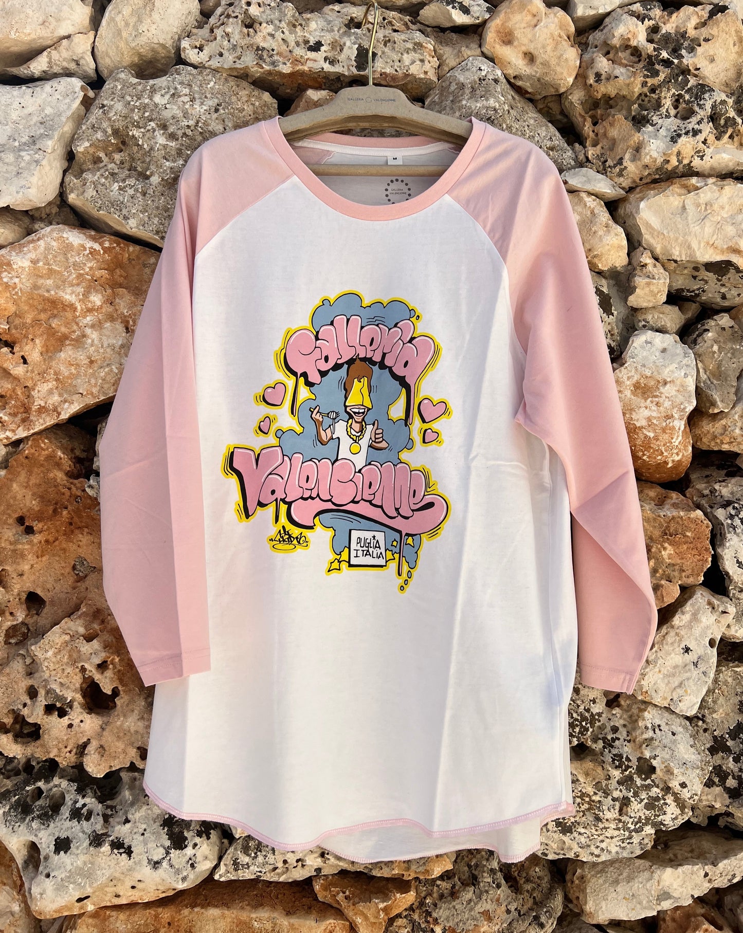 T-shirt -  T-Kid 170 x Galleria Valencienne - Pink