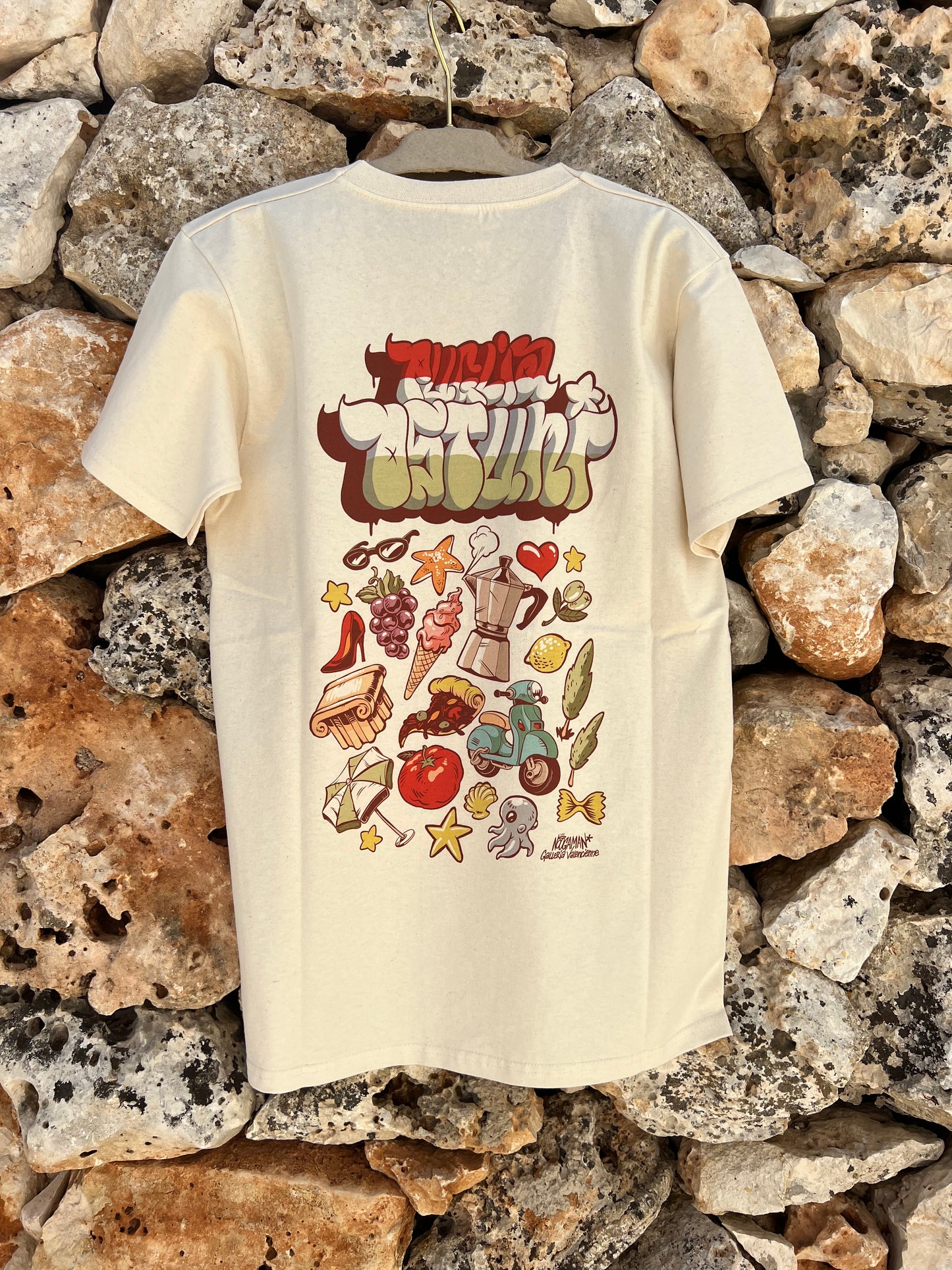 T-shirt -  Italian print