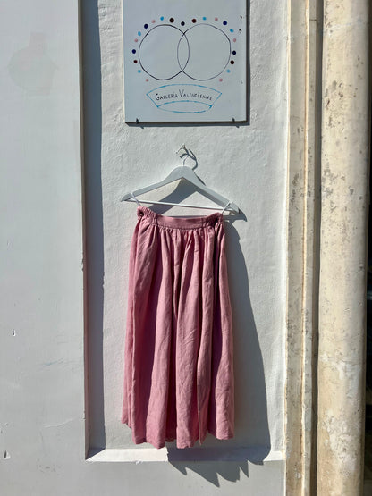 Robe - Ensemble hibou haut et jupe rose