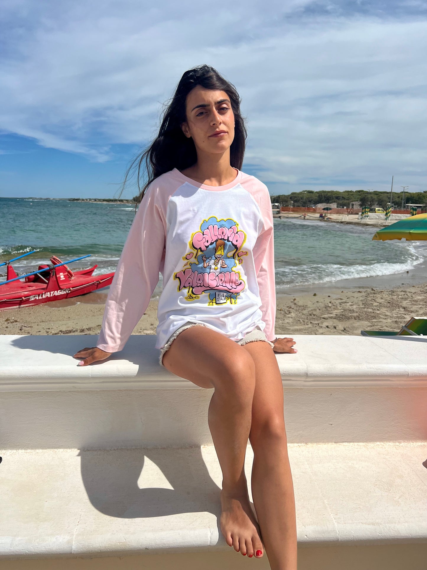 T-shirt -  T-Kid 170 x Galleria Valencienne - Pink