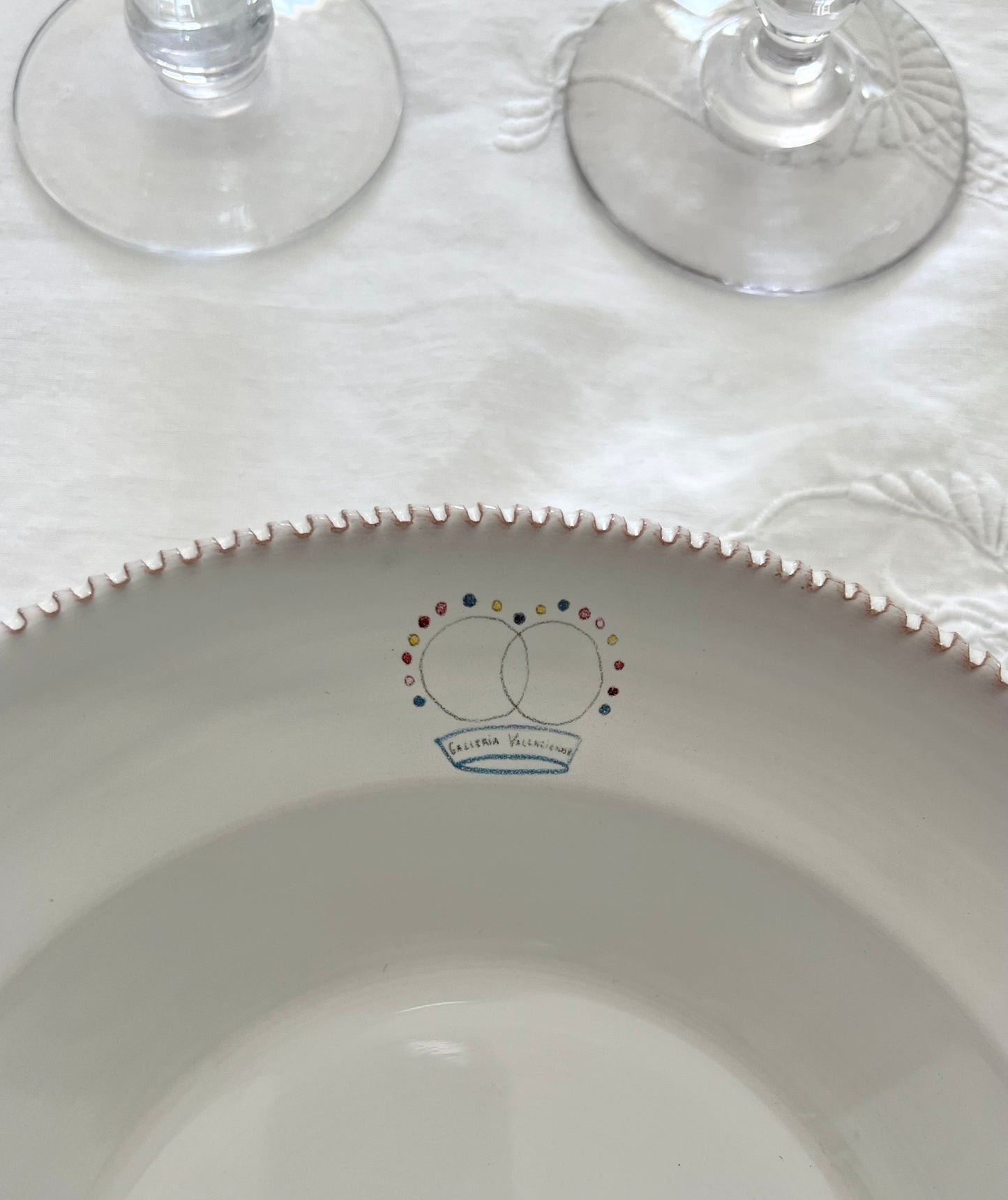 GV Collection Tableware - Crown GV Logo