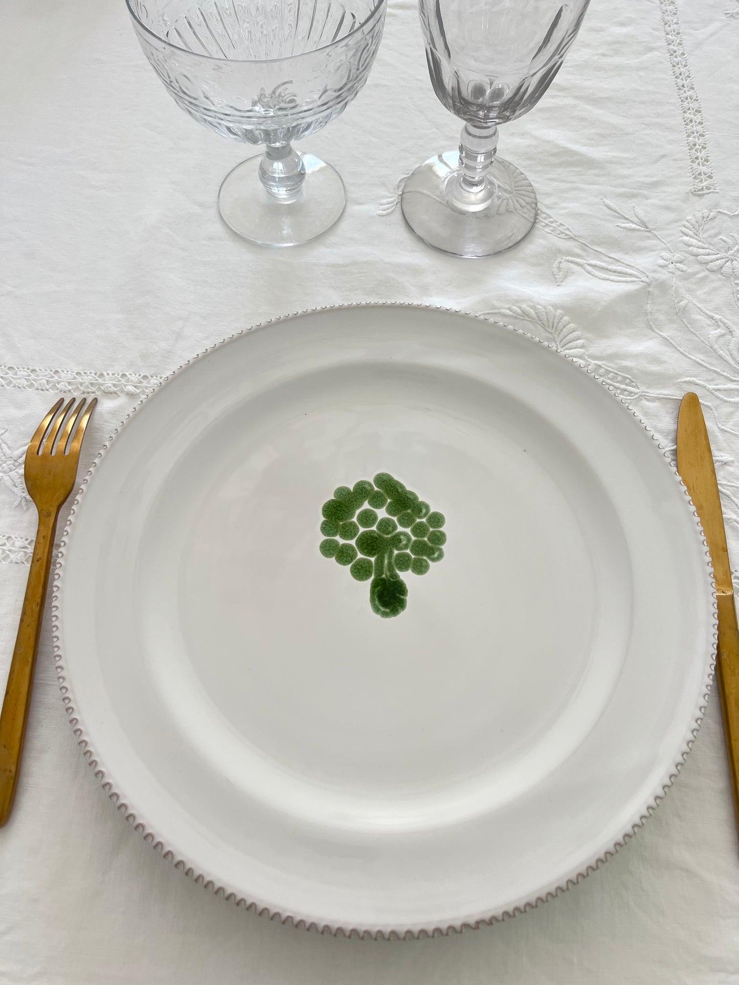Plate GV Collection Tableware - Olive Tree