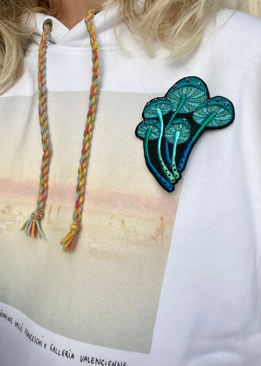Broche - Broche de luxe MYCO BUCKET bleue