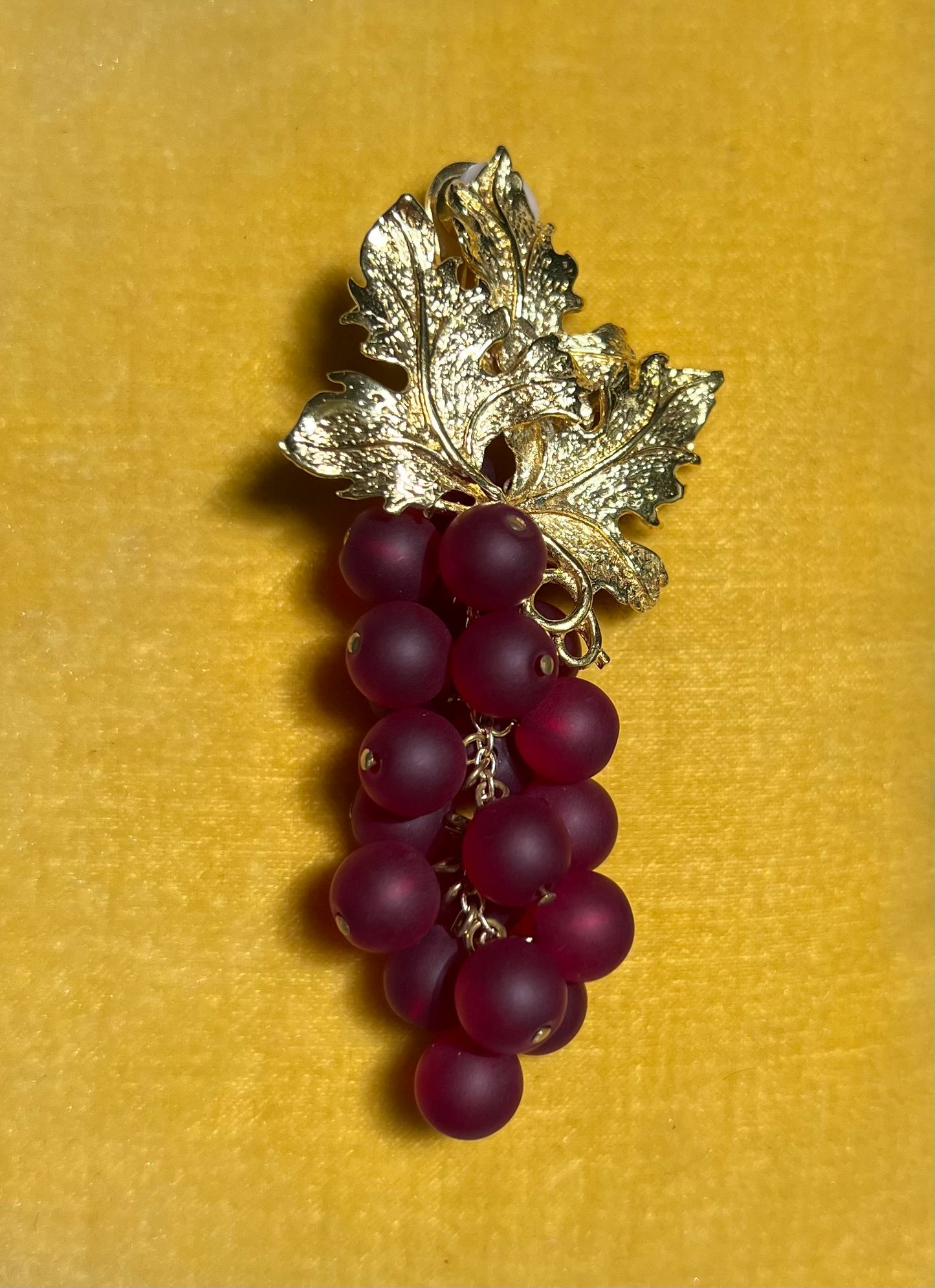 Earrings - ADILE BURGUNDY