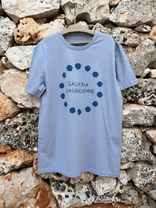 T-shirt - Light Blue Logo Galleria