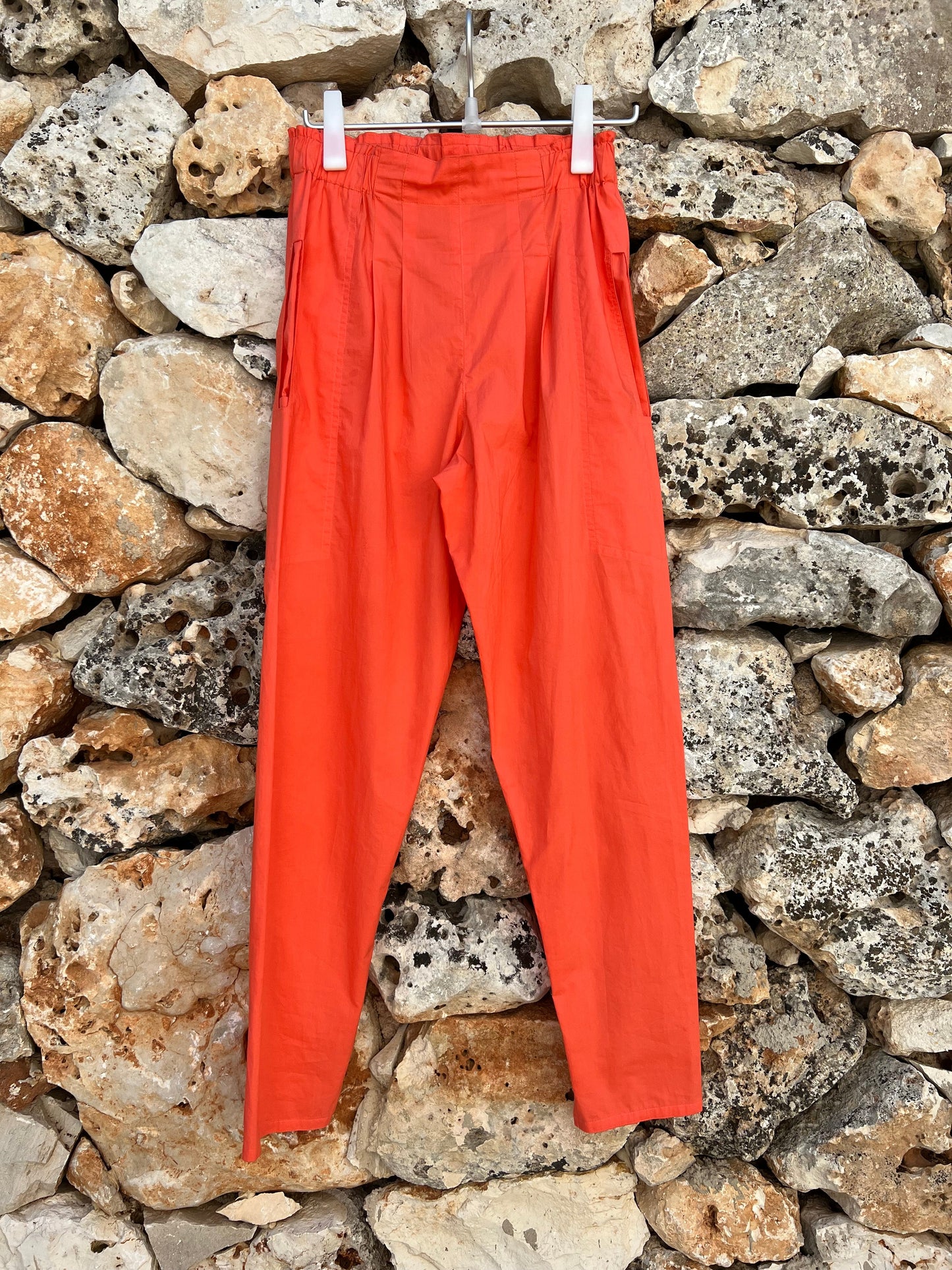 Pants Men - Opera red/orange