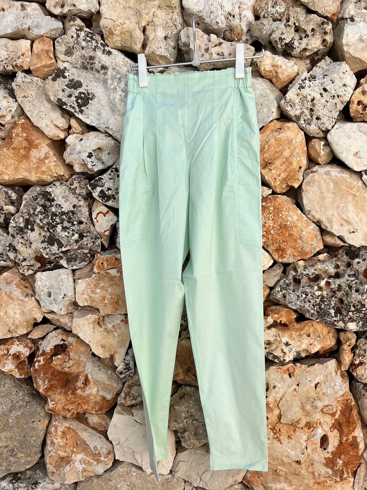 Pants - Opera pastel green