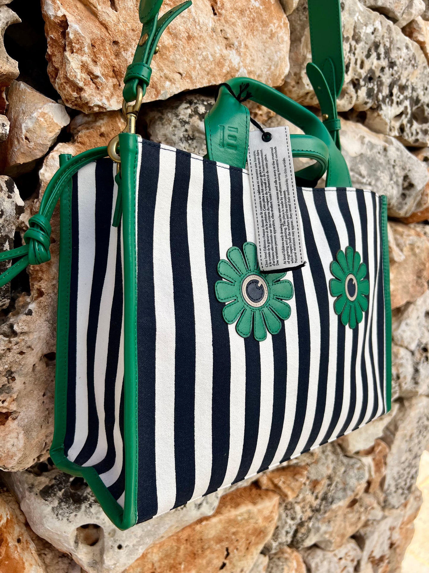 Bag - Daisy eyes Blue/Green