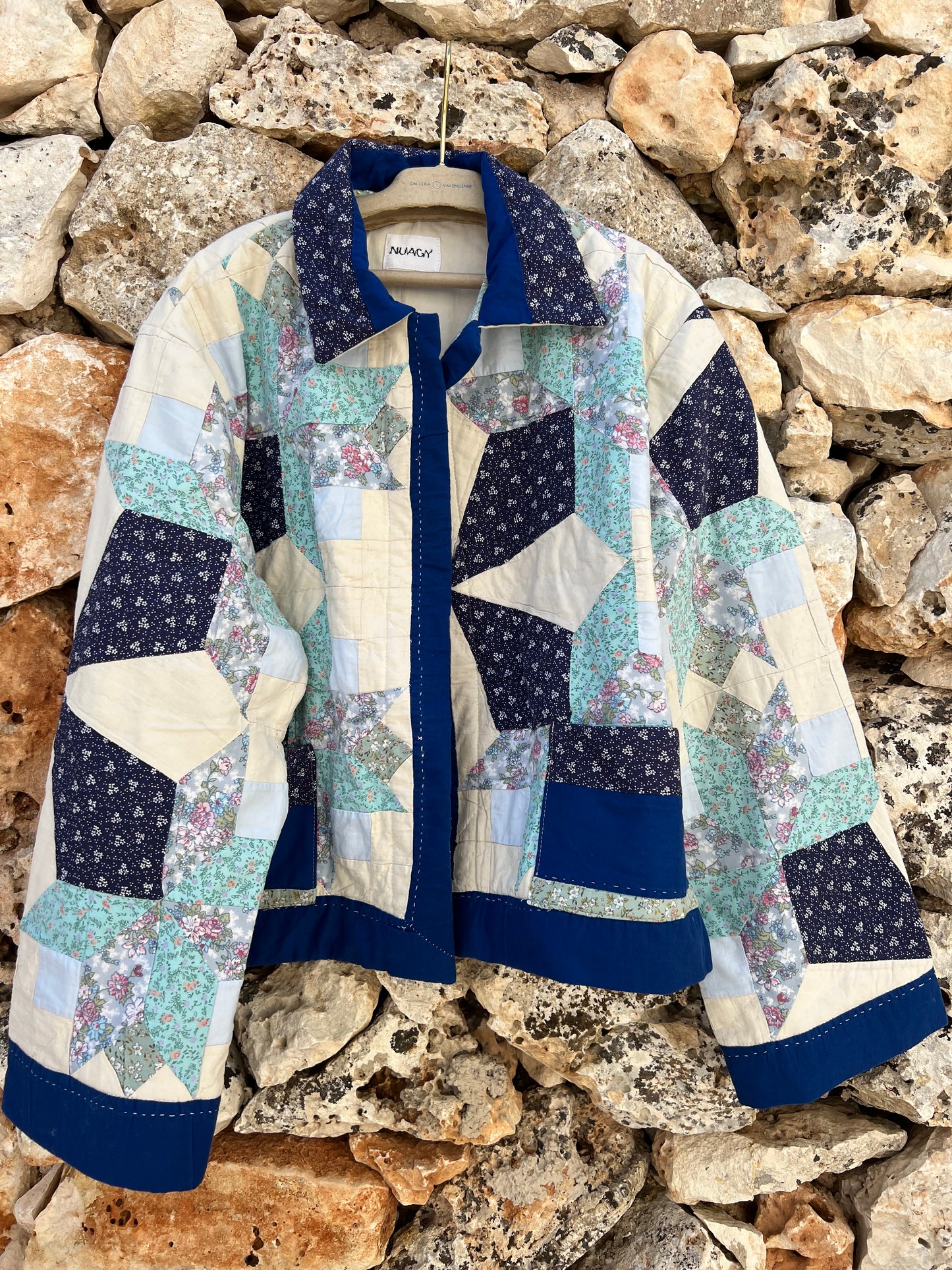 Jacket Women - Quilted Blue