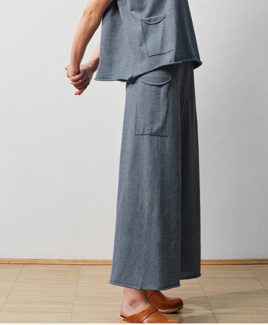 Pants - Utility Pants Blue Grey