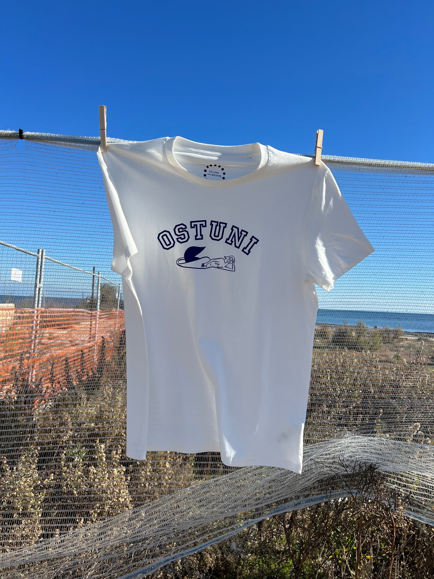 T-shirt Ostuni Sirena off-white