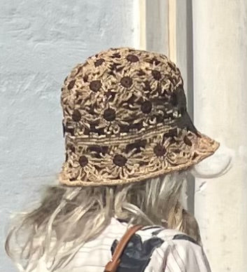 Cappello - FILIDUCI Cloche Rafia Marrone Naturale