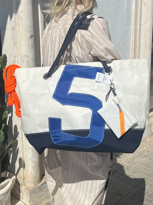 Bag - CARLA Dacron Blue Bag