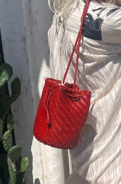 BAG - POMPOM Poppy Red