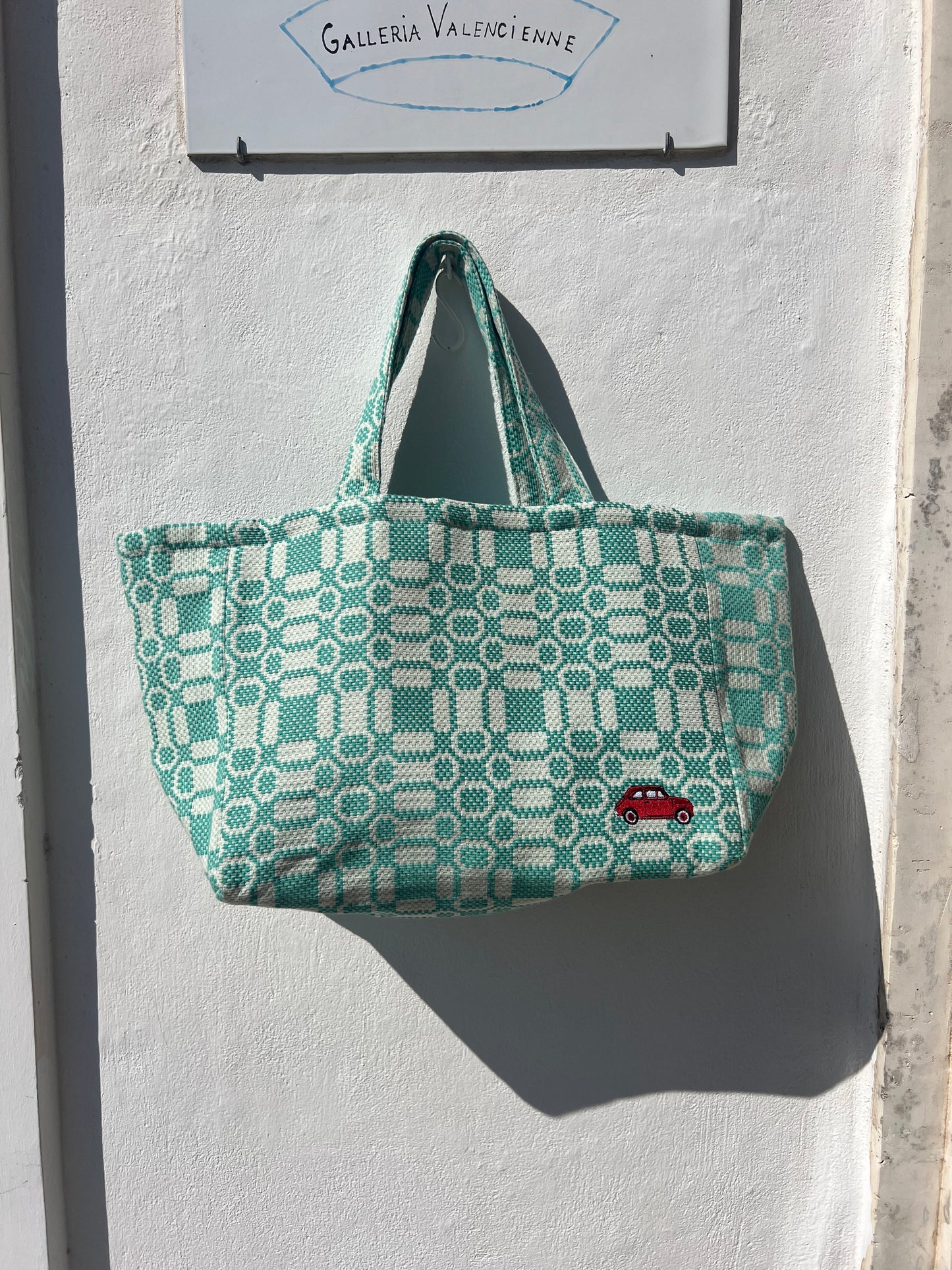 Sac - Grand sac fourre-tout bleu lagon
